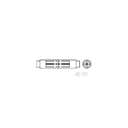 Te Connectivity TERM JCT  SINGLE SPLICE SZ 20 592583-3